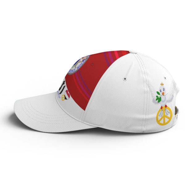 Basketball Cap GLOBAL FREEDOM UNITED© Couple Yemen Red Cheap