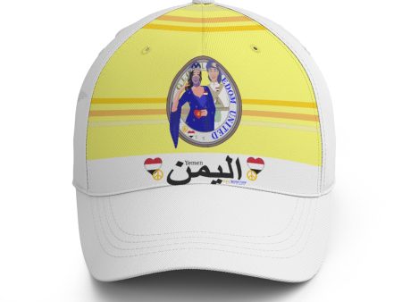 Basketball Cap GLOBAL FREEDOM UNITED© Couple Yemen Yellow Cheap