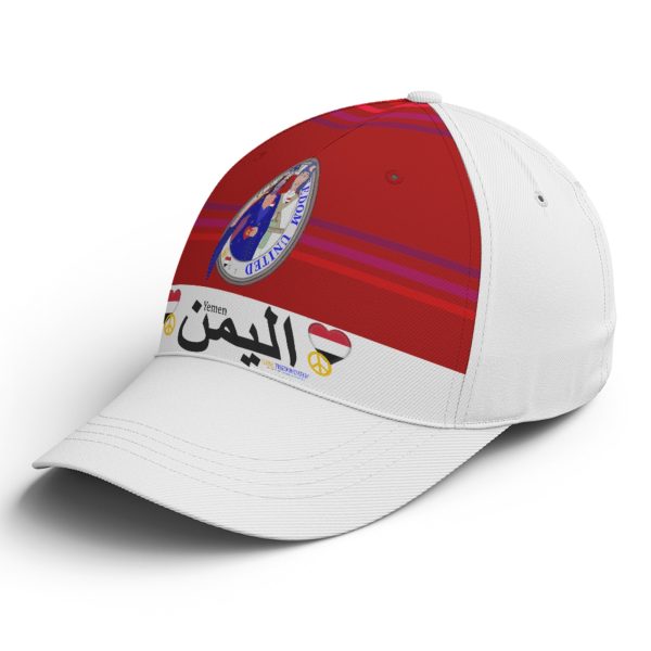 Basketball Cap GLOBAL FREEDOM UNITED© Couple Yemen Red Cheap