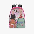 GLOBAL FREEDOM UNITED© Couple Poland Pink1 - All-over-print Canvas Backpack Cheap