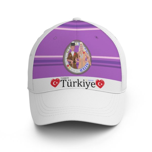 Basketball Cap GLOBAL FREEDOM UNITED© Couple Turkey Lilac Online Hot Sale