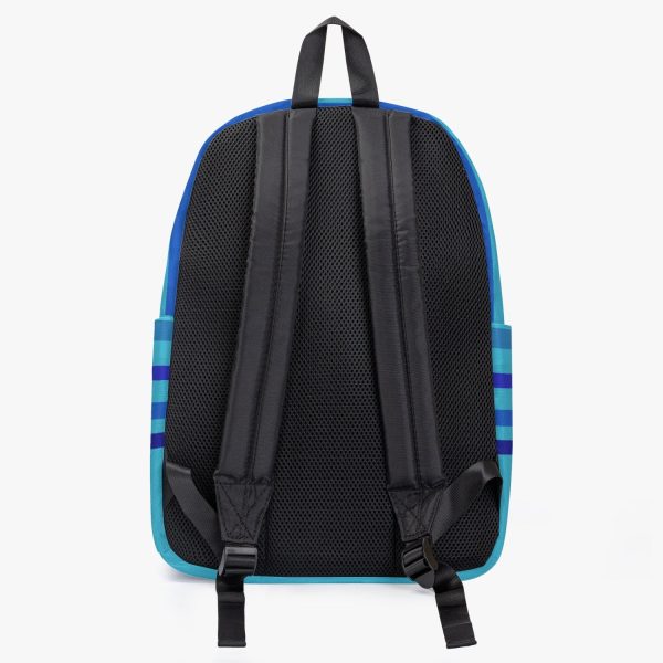 All-over-print Canvas Backpack GLOBAL FREEDOM UNITED© Archangel Michael Policemen Blue For Discount