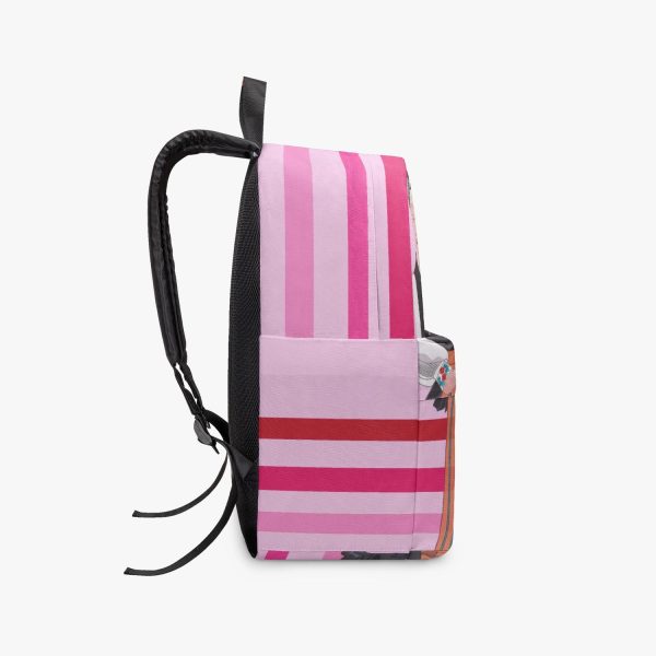 GLOBAL FREEDOM UNITED© Couple Poland Pink1 - All-over-print Canvas Backpack Cheap