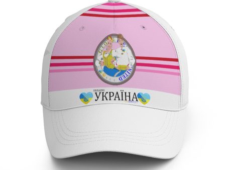 Basketball Cap GLOBAL FREEDOM UNITED© Couple Ukrain Pink1 Hot on Sale