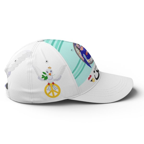 Basketball Cap GLOBAL FREEDOM UNITED© Couple Yemen Light Green Supply