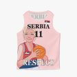 Kids Basketball Jersey GLOBAL FREEDOM UNITED GIRLS SERBIA 11 on Sale