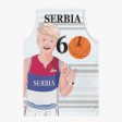 Basketball Jersey GLOBAL FREEDOM UNITED COUPLE EDITION SERBIA MEN V2 6 Sale