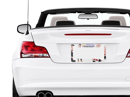 GLOBAL FREEDOM UNITED© Couple Nederland License Plate Frame Supply