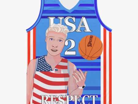 Basketball Jersey GLOBAL FREEDOM UNITED©  COUPLE EDITION USA V1 2 Discount