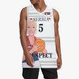 Basketball Jersey GLOBAL FREEDOM UNITED COUPLE EDITION WOMEN SERBIA v2 5 Online Sale