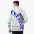 Unisex Trending Hoodie GLOBAL FREEDOM UNITED MEN AFGHANISTAN & USA GREY Sale