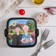 Double-layer Lunch Box GLOBAL FREEDOM UNITED© COUPLE GERMANY BLUE DRESS Online