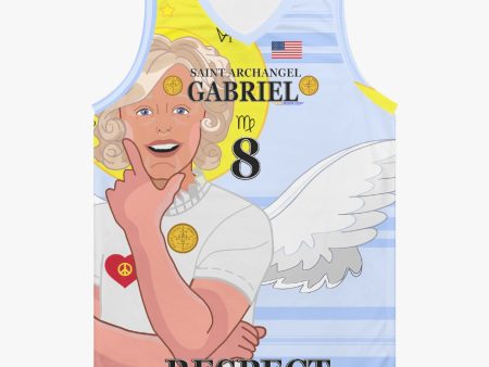 Basketball Jersey GLOBAl FREEDOM UNITED ARCHANGEL GABRIEL USA 8 Sale