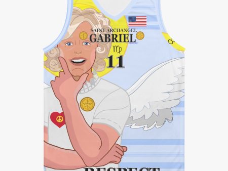 Basketball Jersey GLOBAL FREEDOM UNITED ARCHANGEL GABRIEL USA 11 Cheap