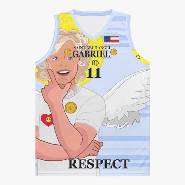 Basketball Jersey GLOBAL FREEDOM UNITED ARCHANGEL GABRIEL USA 11 Cheap