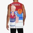 Basketball Jersey GLOBAL FREEDOM UNITED COUPLE EDITION SERBIA MEN V1 8 Cheap