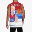 Basketball Jersey GLOBAL FREEDOM UNITED COUPLE EDITION SERBIA MEN V1 12 Supply