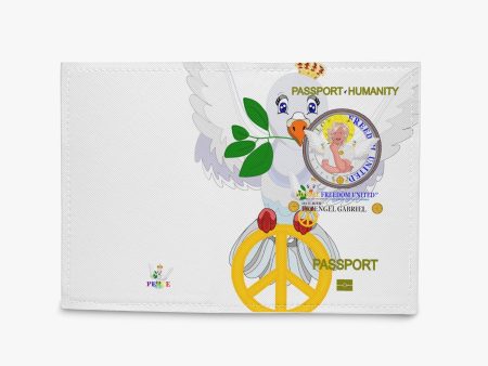 Passport Cover GLOBAL FREEDOM UNITED© ARCHANGEL GABRIEL GERMAN SPIRITUEL PROTECTION Sale