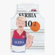 Basketball Jersey GLOBAL FREEDOM UNITED COUPLE EDITION SERBIA MEN V2 10 Supply