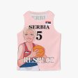 Kids Basketball Jersey GLOBAL FREEDOM UNITED GIRLS SERBIA 5 Supply