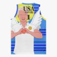 Basketball Jersey GLOBAL FREEDOM UNITED ARCHANGEL RAPHAEL USA 1 Online Sale