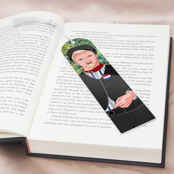 Acrylic Bookmark - Semicircle GLOBAL FREEDOM UNITED© NETHERLAND BOY Online Hot Sale