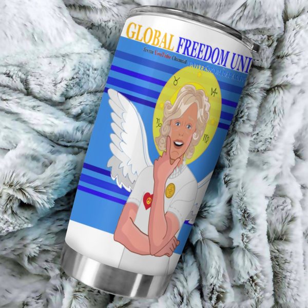 Tumbler Global Freedom United  Archangel Gabriel German  Deep Blue Online Sale