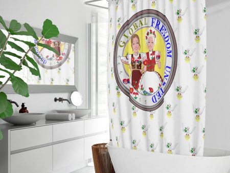 GLOBAL FREEDOM UNITED© WOMEN HUNGARY & SERBIA OLD PEACE WIGHT Quick-drying Shower Curtain Online Hot Sale