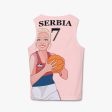 Kids Basketball Jersey GLOBAL FREEDOM UNITED GIRLS SERBIA 7 Cheap