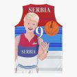 Basketball Jersey GLOBAL FREEDOM UNITED COUPLE EDITION SERBIA MEN V1 9 For Discount