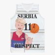 Basketball Jersey GLOBAL FREEDOM UNITED COUPLE EDITION SERBIA MEN V2 11 Sale