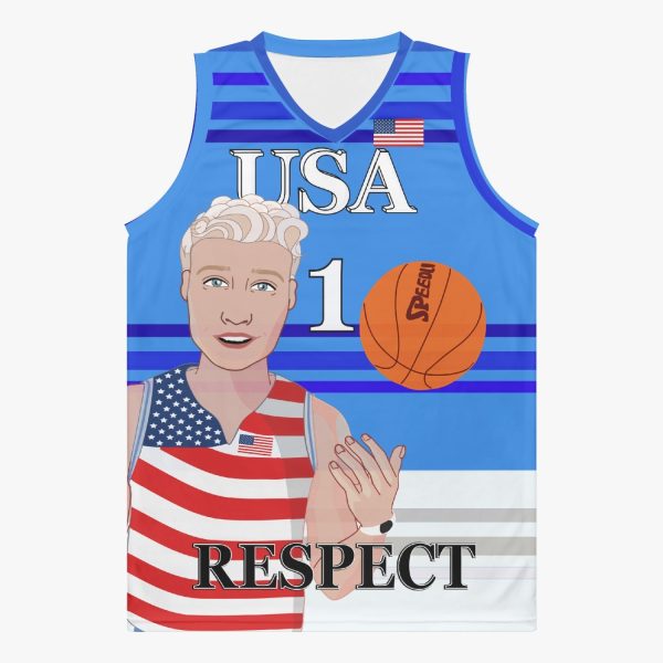 Basketball Jersey GLOBAL FREEDOM UNITED COUPLE EDITION MEN USA V1  1 Fashion