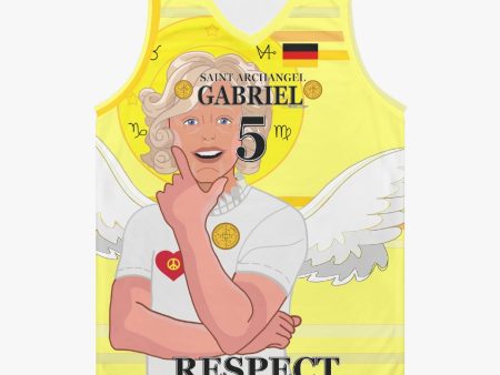 Basketball Jersey GLOBAL FREEDOM UNITED ARCHANGEL GABRIEL GERMANY 5 For Discount