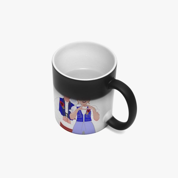 Color Changing Magic Mug GLOBAL FREEDOM UNITED© COUPLE ALBANIA For Discount