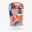 Kids Basketball Jersey GLOBAL FREEDOM UNITED GIRLS SERBIA V2 2 Cheap