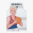 Basketball Jersey GLOBAL FREEDOM UNITED COUPLE EDITION WOMEN SERBIA v2 7 Cheap