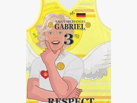 Basketball Jersey GLOBAL FREEDOM UNITED ARCHANGEL GABRIEL GERMANY 3 Supply