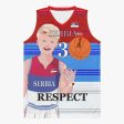 Basketball Jersey GLOBAL FREEDOM UNITED COUPLE EDITION SERBIA MEN V1 3 Online Sale