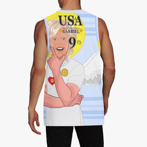 Basketball Jersey GLOBAL FREEDOM UNITED ARCHANGEL GABRIEL USA 9 Online