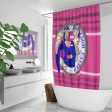 GLOBAL FREEDOM UNITED© Couple Yemen Pink2 - Quick-drying Shower Curtain Sale