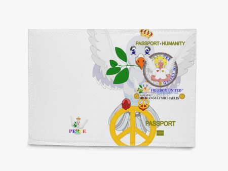 Passport Cover GLOBAL FREEDOM UNITED© ARCHANGEL MICHAEL LATIN SPIRITUEL PROTECTION Hot on Sale