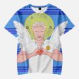 AOP Kids  Short T-Shirts GLOBAL FREEDOM UNITED ARCHANGEL RAPHAEL GERMAN DEEP BLUE on Sale