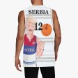 Basketball Jersey GLOBAL FREEDOM UNITED COUPLE EDITION SERBIA MEN V2 12 on Sale