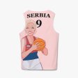 Kids Basketball Jersey GLOBAL FREEDOM UNITED GIRLS SERBIA 9 Online