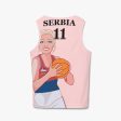 Kids Basketball Jersey GLOBAL FREEDOM UNITED GIRLS SERBIA 11 on Sale