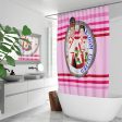 GLOBAL FREEDOM UNITED© Couple China Pink1 - Quick-drying Shower Curtain For Cheap