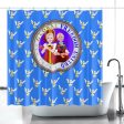 GLOBAL FREEDOM UNITED WOMEN RUSSIA & GERMANY OLD PEACE BLUE Quick-drying Shower Curtain Online Sale