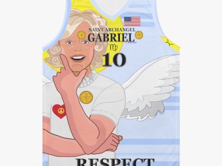 Basketball Jersey GLOBAL FREEDOM UNITED ARCHANGEL GABRIEL USA 10 Cheap