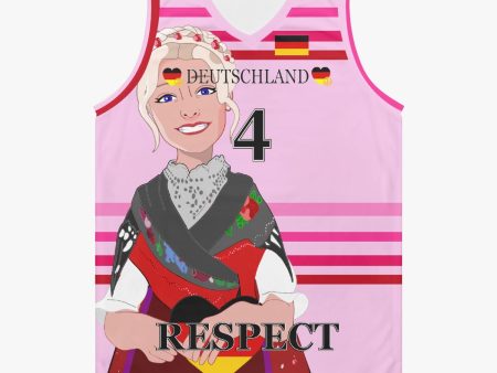 Basketball Jersey  GLOBAL FREEDOM UNITED COUPLE EDITION GERMANY V1 4 Sale