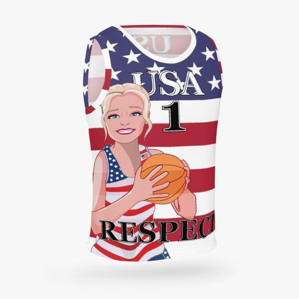 Kids Basketball Jersey GLOBAL FREEDOM UNITED GIRLS USA V1 1 Supply